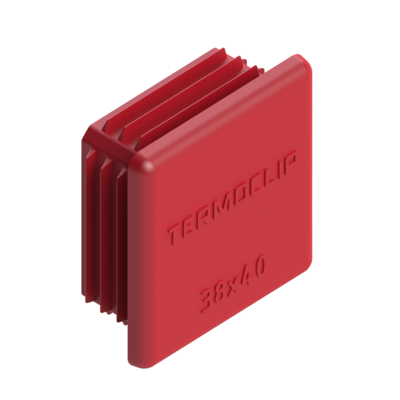 Заглушка для профиля и консолей 38x40мм TERMOCLIP