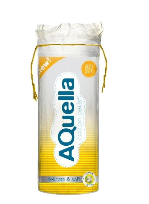 Диски ватные AQUELLA 80шт
