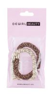 Резинки для волос Dewal Beauty 2 шт/ уп. золот/коричн