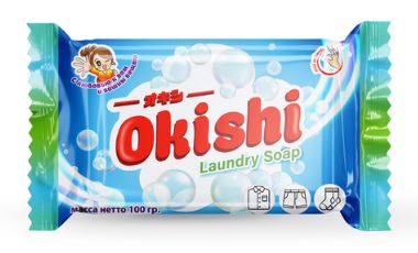 Мыло для стирки OKISHI 100гр