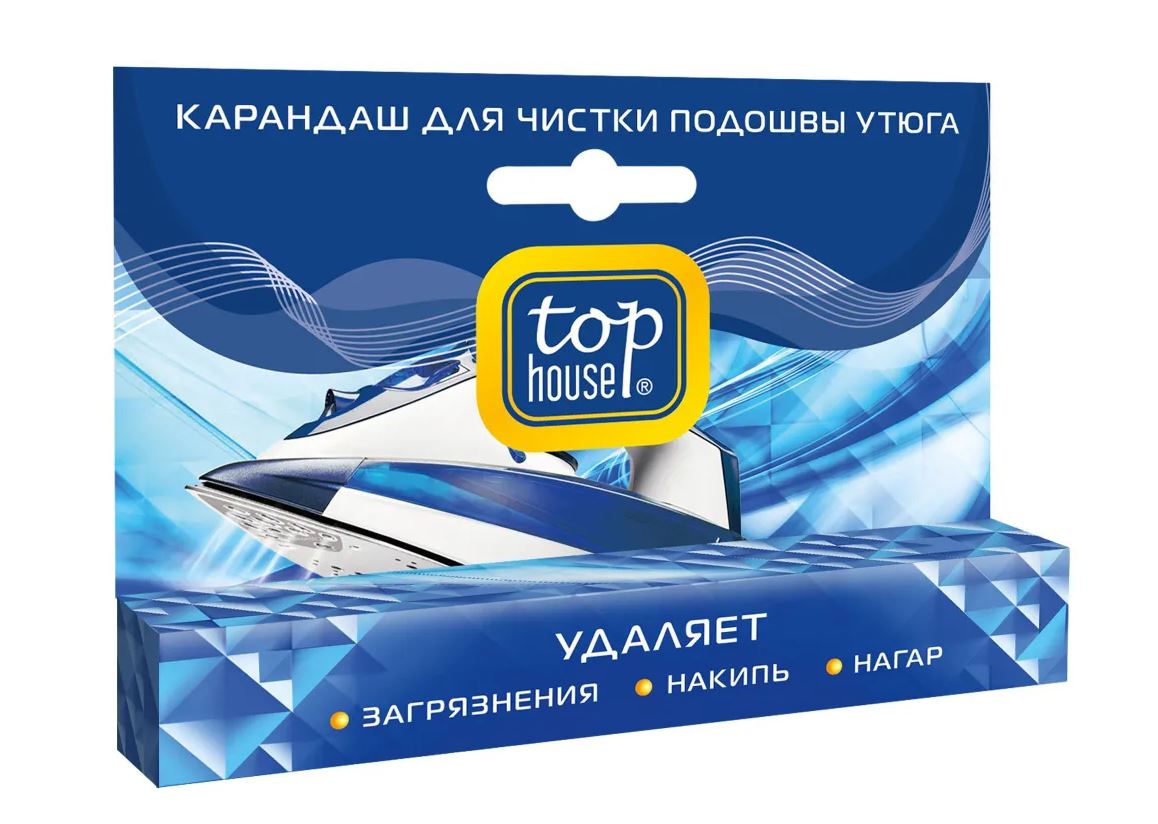 Карандаш для чистки подошвы утюга TOP HOUSE 32гр