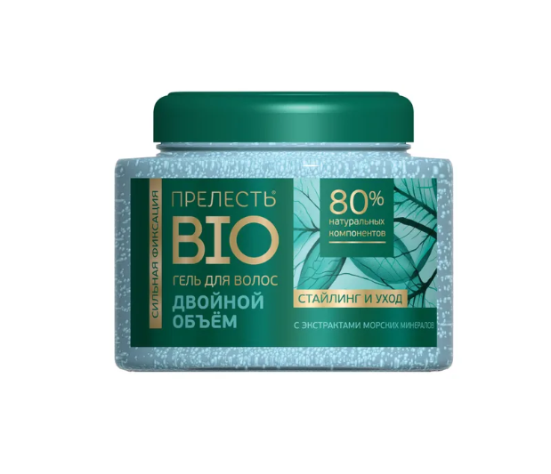 Гель для волос ПРЕЛЕСТЬ BIO Объем с экстрактами морских минералов 250мл