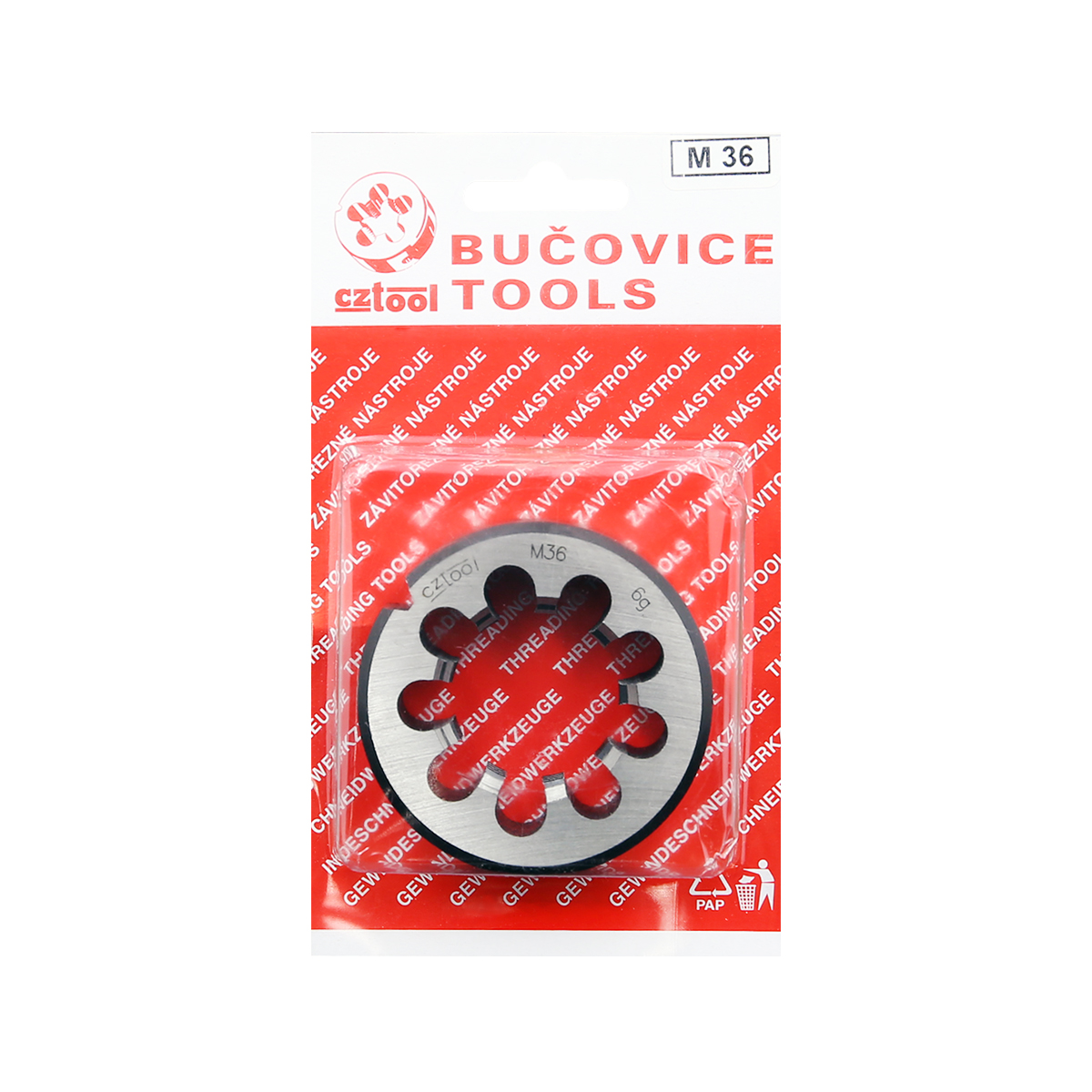 Плашка BUCOVICE M36 (блистер)