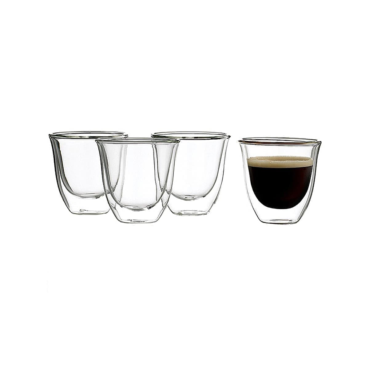 Чашка кофейная эспрессо 4шт LA CAFETIERE JACK 113мл термостойк. стекло