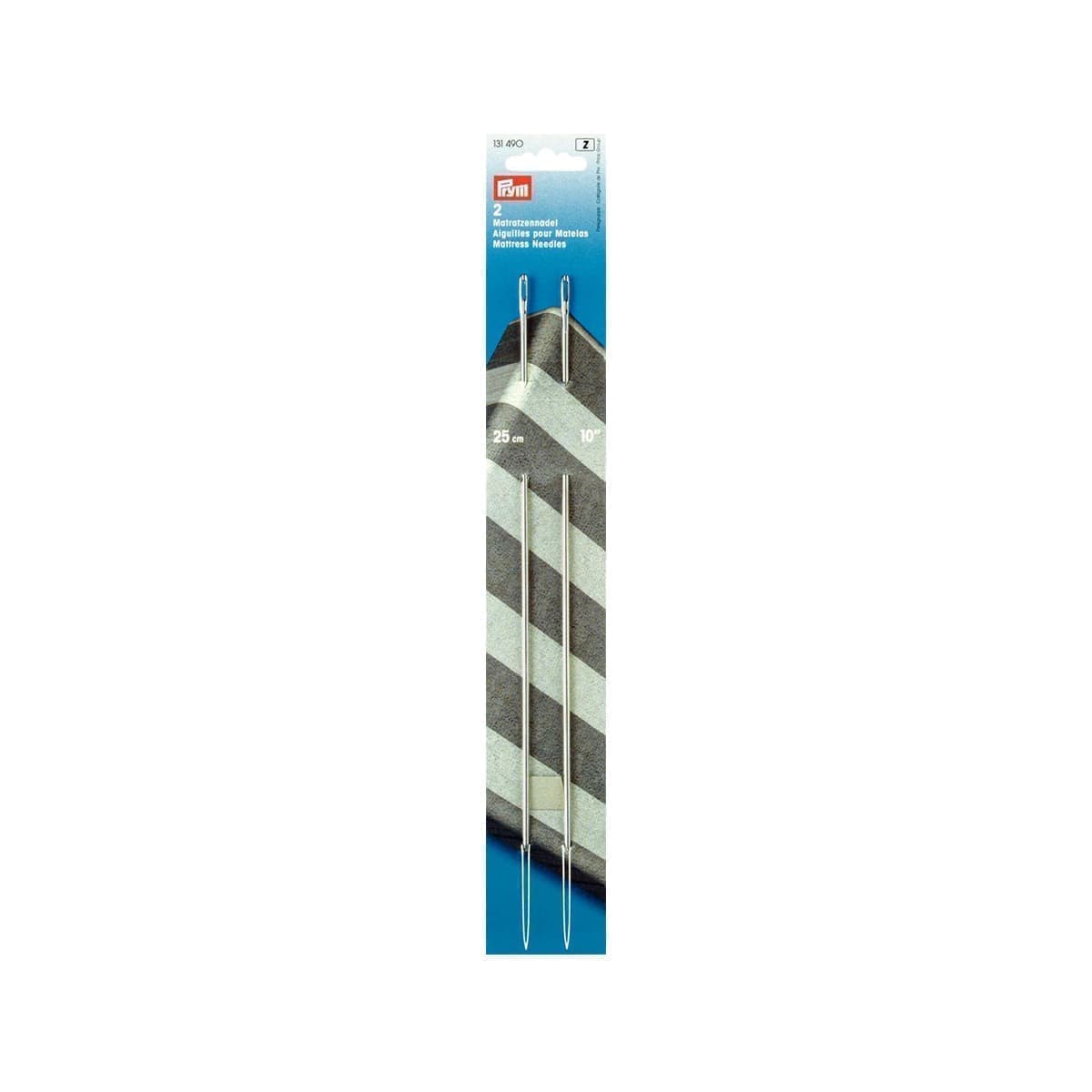 Иглы матрасные №10 PRYM  250x2,35 серебряный   2шт