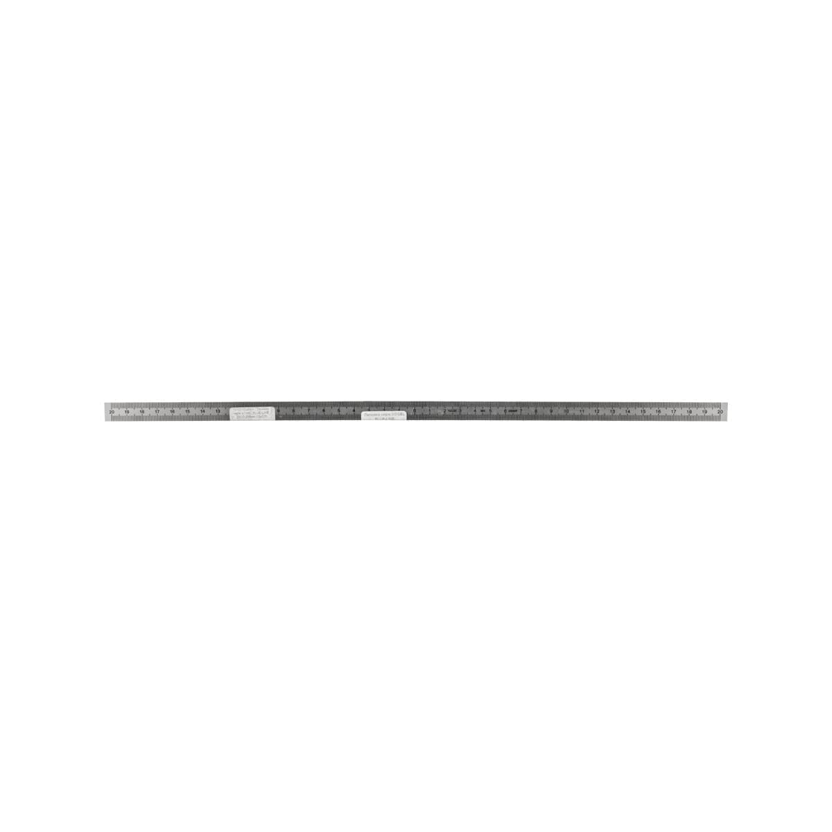 Линейка нерж.VOGEL BLUE-LINE 200-0-200мм (13х0,5)