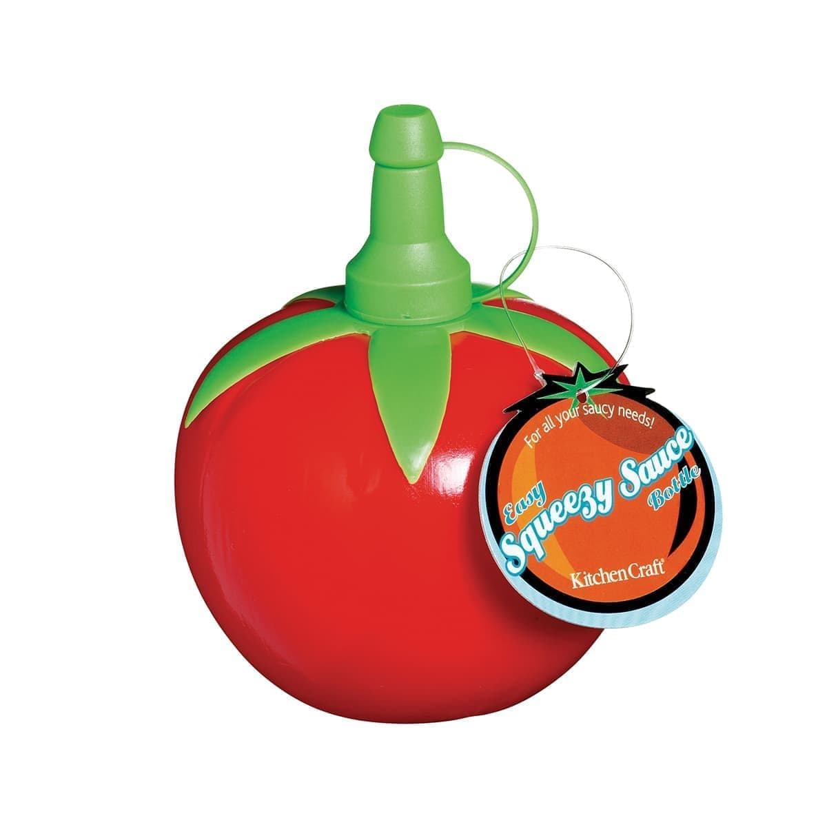 Диспенсер для соуса KITCHENCRAFT TOMATO красный