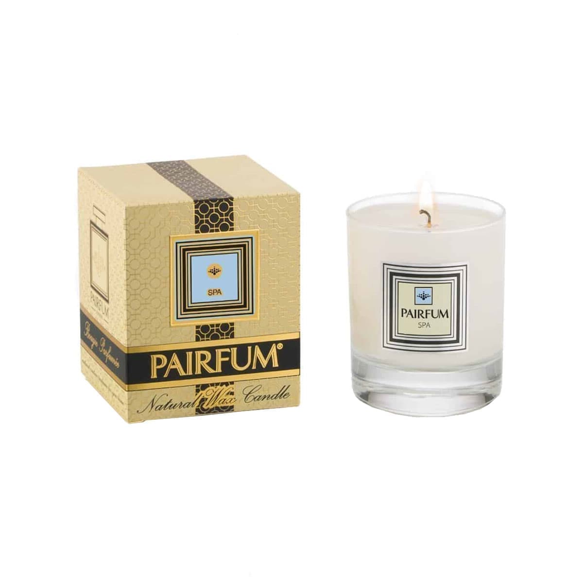 Свеча ароматическая PAIRFUM LONDON Soy Wax & Flower SPA 140гр