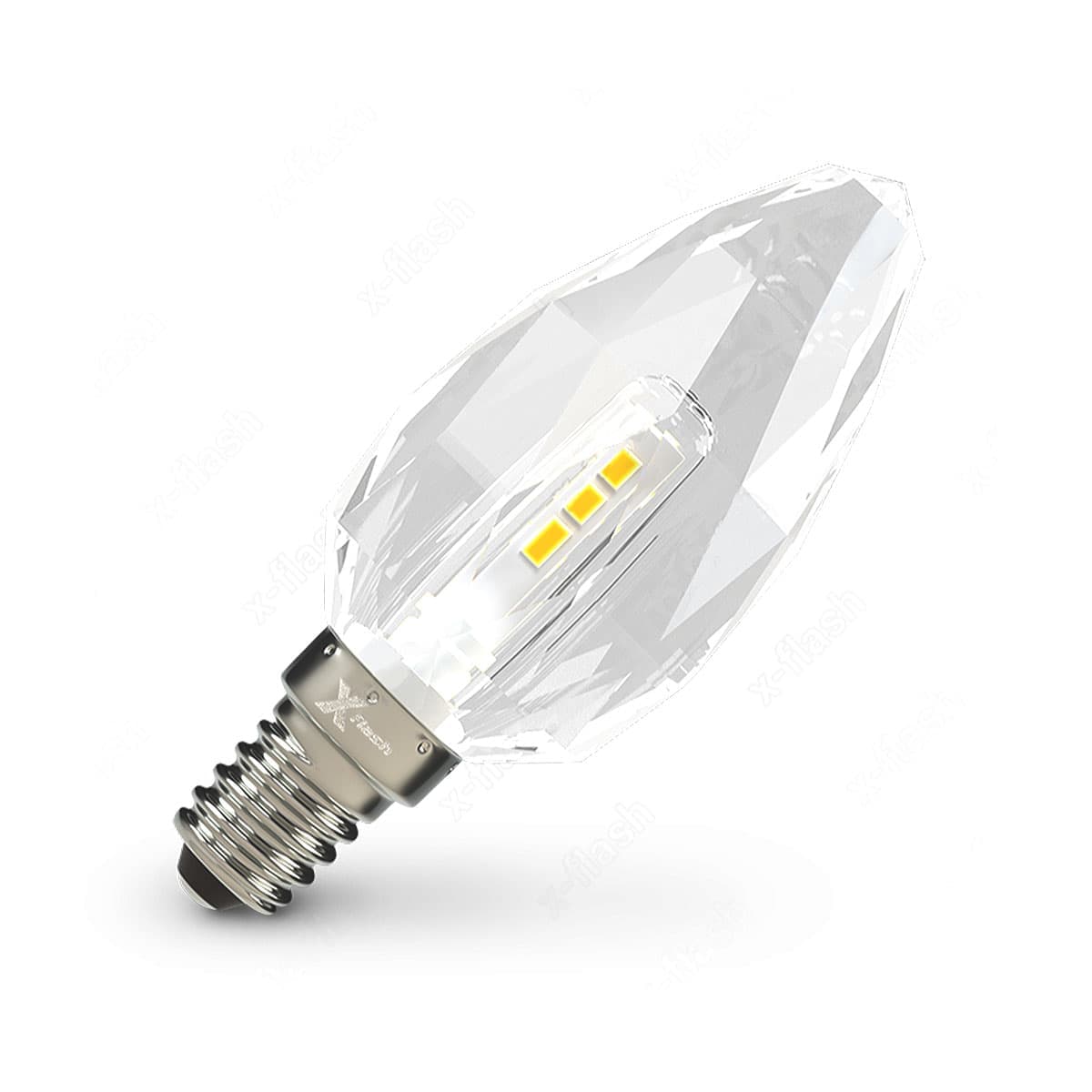 Лампа светодиодная X-flash LED XF-E14-CC-3.3W-3000K-230V