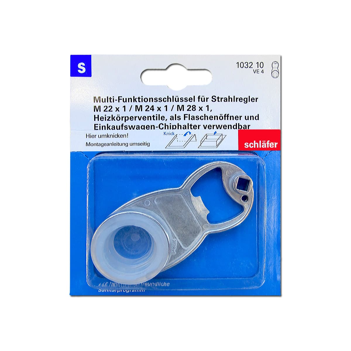 Ключ для аэраторов SCHLAFER М22, M24, M28