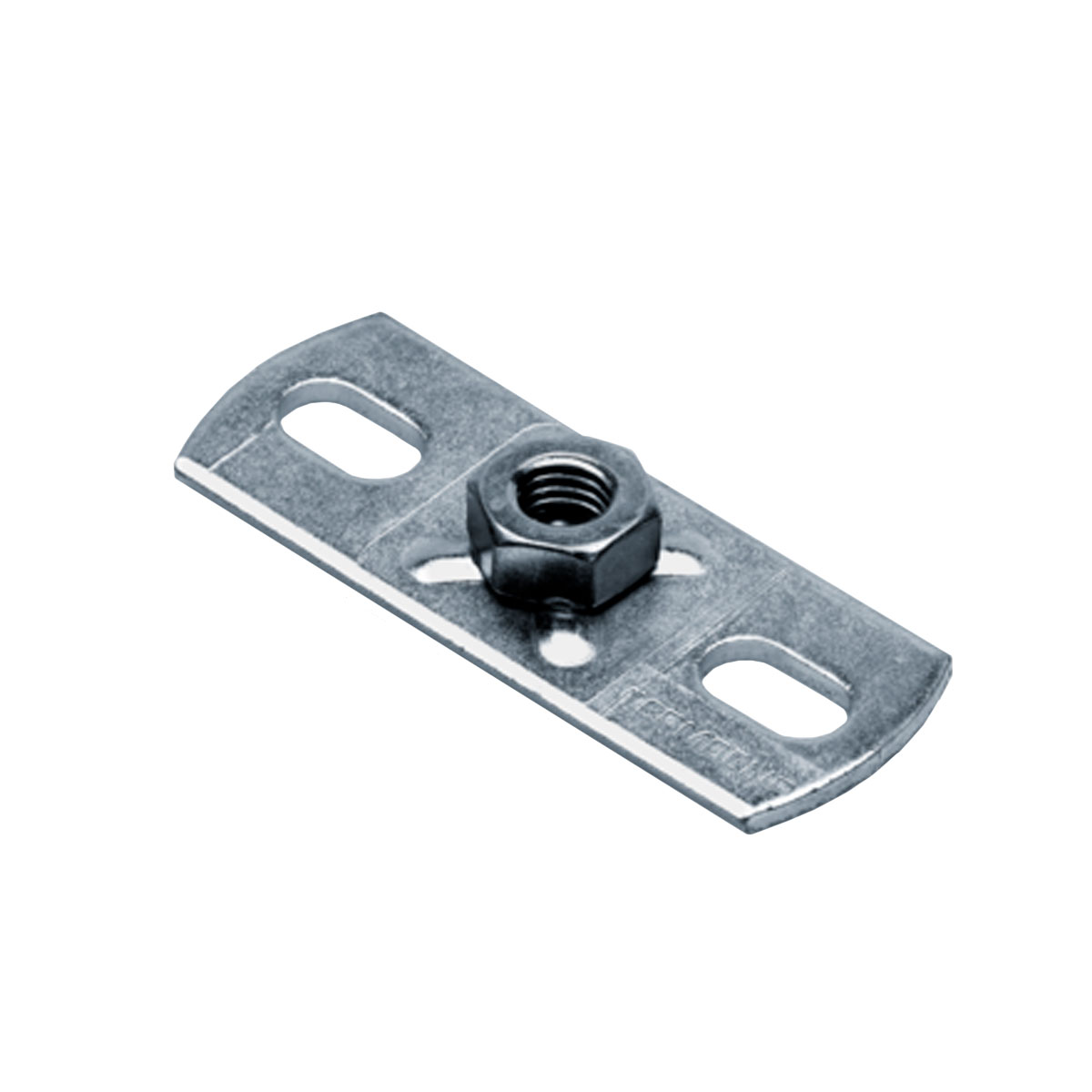 Подпятник  80х30х3.0мм. гайка М10 оцинк. TERMOCLIP