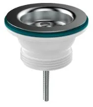 Выпуск AQUANT 1 1/2" с мет.решеткой