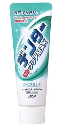 Паста зубная LION DENTOR CLEAR MAX для защиты от кариеса с микропудрой мята 140гр — фото 2
