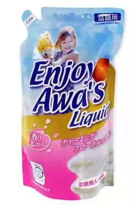 Гель д/стирки ROCKET SOAP ENJOY AWA'S с кондиционером аромат цветов 800мл — фото 2