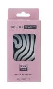 Щетка Dewal Beauty серия " Wave", продувная, с нейлоновым штифтом, форма волна, цвет серый