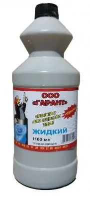 Средство для очистки канализационных труб ГАРАНТ жидкое 1,1л 
