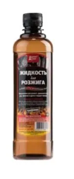 Жидкость для розжига ДОМАШНИЙ СУНДУК 0,5л парафин