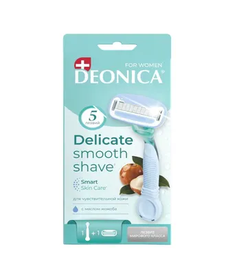 Станок бритвенный DEONICA 5 FOR WOMEN со сменной кассетой 5 лезвий — фото 2