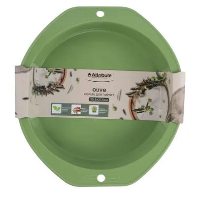 Форма для пирога силиконовая OLIVE ATTRIBUTE BAKE 27х29см с волнистым краем