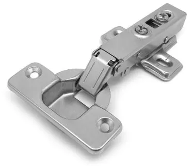 Петля мебельная 2шт STAHLBURO Clip-On накладная с доводчиком хром
