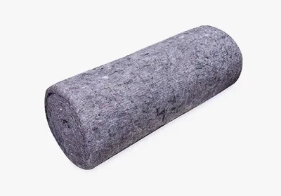 Полотно техническое холстопрошивное (ветошь) 190 г/м2, шир.75см x 50м серая  