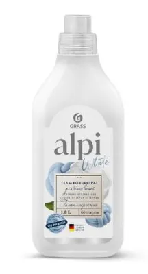 Гель-концентрат GRASS ALPI для белых тканей 1,8л