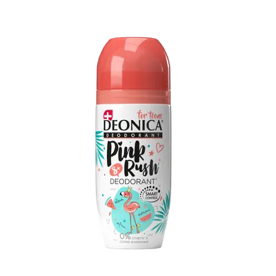 Дезодорант DEONICA FOR TEENS Pink Rush 50мл (ролик)