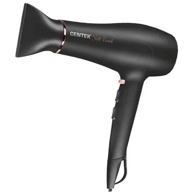 Фен CENTEK SOFT TOUCH с диффузором 2200Вт 2 скорости 3 режима холодный обдув
