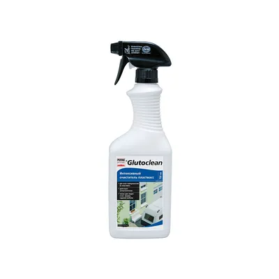 Очиститель пластмасс интенсивный GLUTOCLEAN 750мл