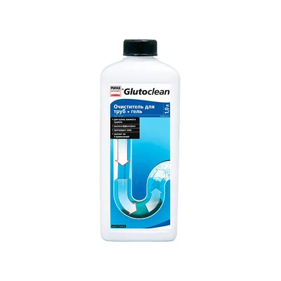 Гель для прочистки труб GLUTOCLEAN 1л — фото 1