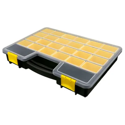 Органайзер БЫТПЛАСТ WORKER PRO 16" 390х295х60мм серый
