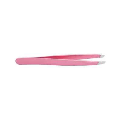Пинцет для коррекции бровей ALPEN PRIMANA сталь pink  