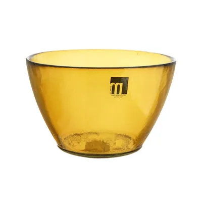 Миска MEDITERRANEA ECOVINTAGE 14см стекло горчичный