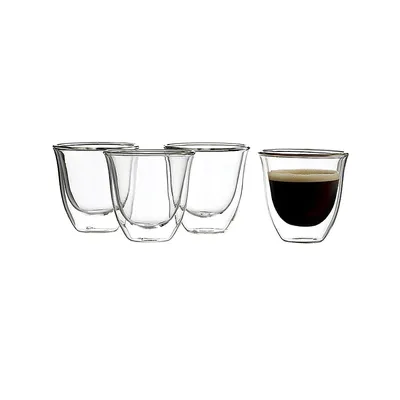 Чашка кофейная эспрессо 4шт LA CAFETIERE JACK 113мл термостойк. стекло