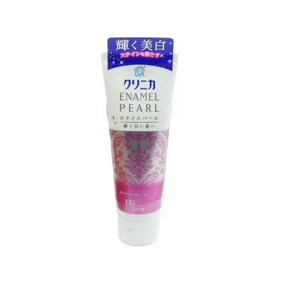 Паста зубная LION CLINICA ENAMEL PEARL отбеливающая со вкусом мяты, жасмина и французской груши 130г — фото 2
