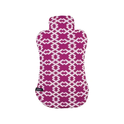 Грелка LADELLE 2300 ml 21x40cm в малиновом трикотажном чехле
