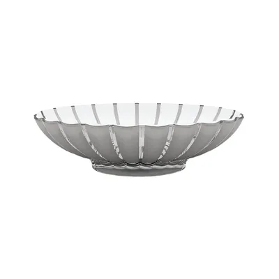 Миска для фруктов GUZZINI GRACE 37,5см пластик серо-белый