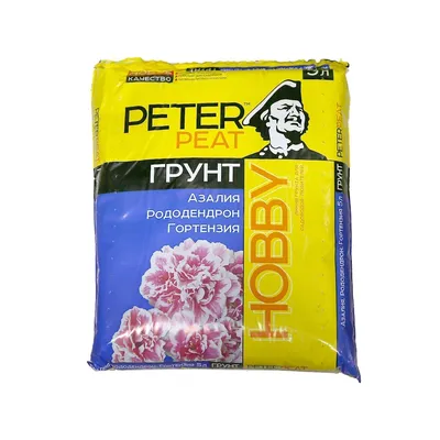Грунт PETER PEAT Азалия. Рододендрон. Гортензия линия Хобби 5 л