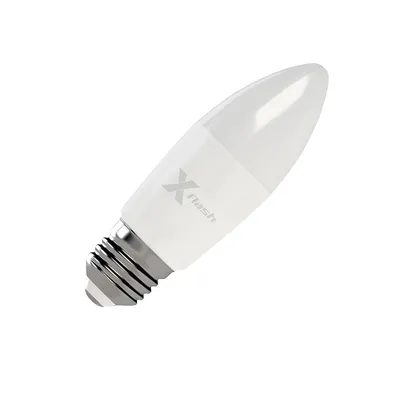 Лампа светодиодная X-flash XF-E27-C37-9W-4000K-230V