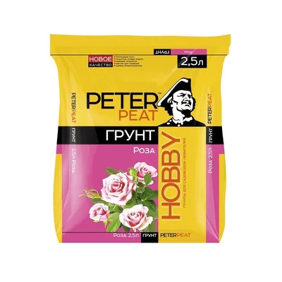 Грунт PETER PEAT Роза линия Хобби 2,5 л — фото 2
