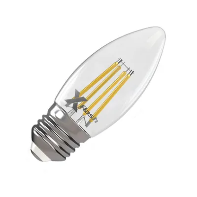 Лампа светодиодная X-flash LED XF-E27-FL-С35-4W-4000K-230V
