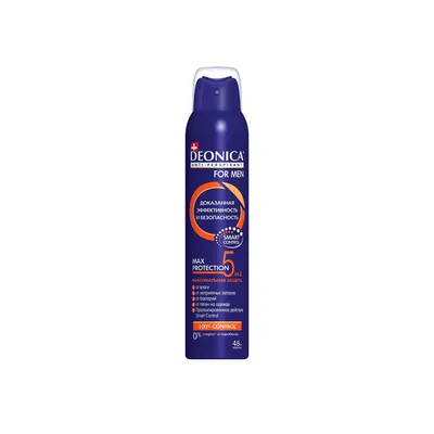 Антиперспирант DEONICA FOR MEN 5 Protection 200 мл — фото 2