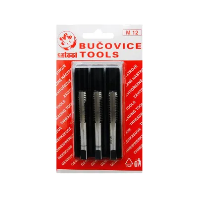 Метчик М12 шаг (НАБОР) BUCOVICE