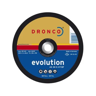 Диск отрезной по металлу Evolution AS 30 S HT DRONCO