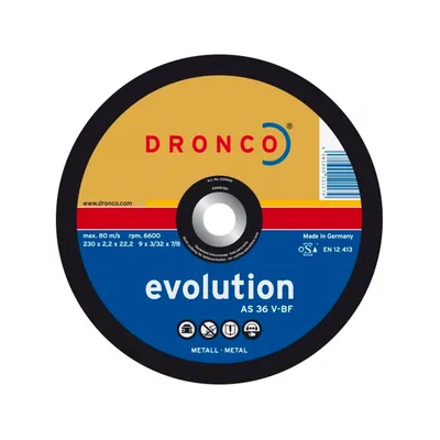 Диск отрезной по металлу Evolution AS 36 V DRONCO