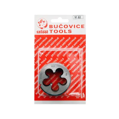 Плашка BUCOVICE  М22 (блистер) (2,5мм D45мм) 
