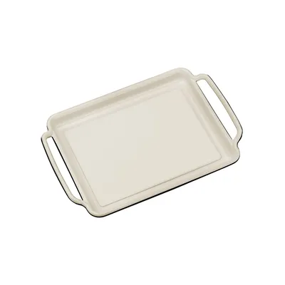 Противень прямоуг. с антиприг. керам. покрыт.PINTINOX SOLID CERAMIC 40см алюминий