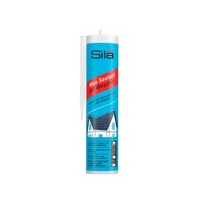 Герметик каучуковый для кровли SILA PRO Max Sealant всесезонный бесцветный 290ml — фото 2