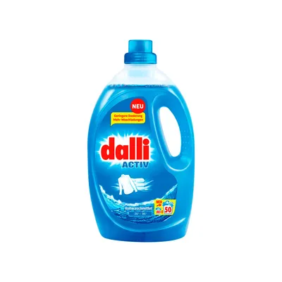 Средство жидкое DALLI ACTIV для стирки белых тканей 2,25л 50 стирок